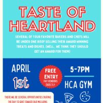 Taste of Heartland April 1st